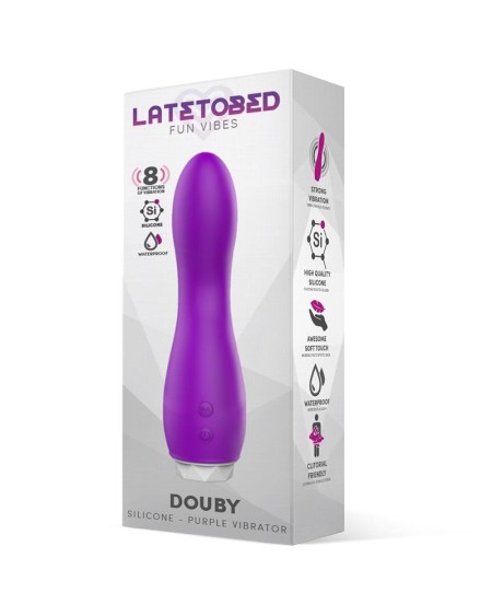 douby vibe silicone violet