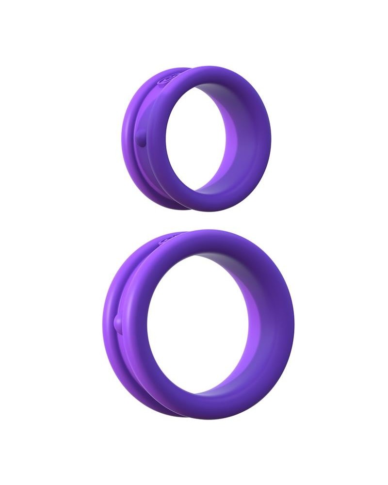 fantasy c-ringz max-width silicone rings violet