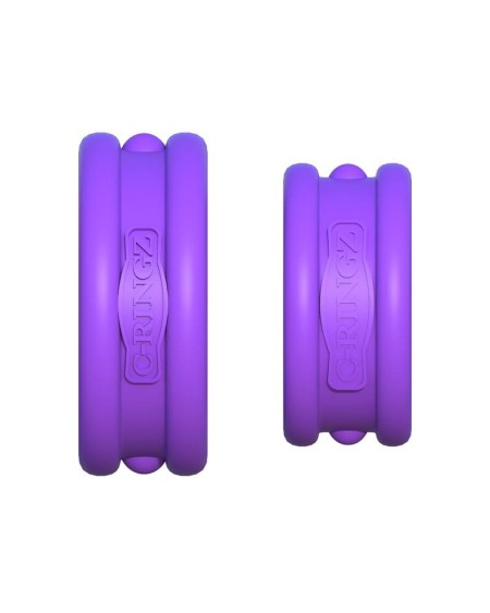 fantasy c-ringz max-width silicone rings violet