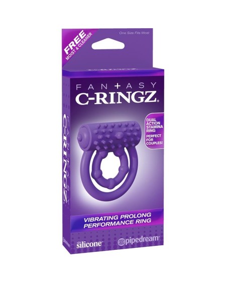 fantasy c-ringz vibrant prolong performance ring violet