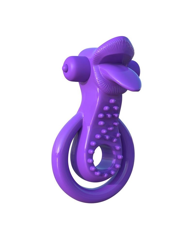 fantasy c-ringz lovely licks couples ring violet