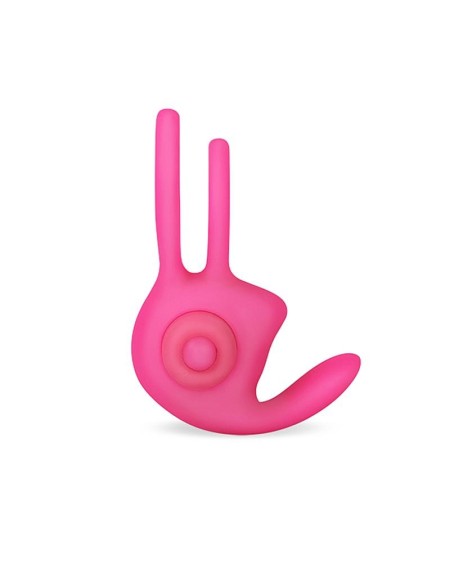 double vibrant cockring power clit duo rose