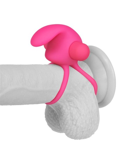 double vibrant cockring power clit duo rose
