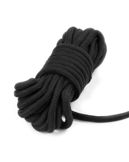 rope bondage souple noir