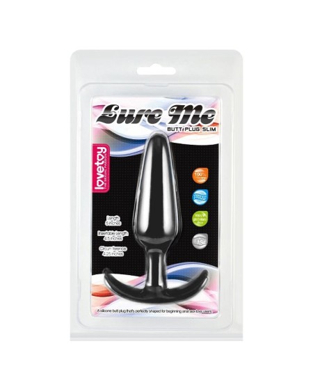 butt plug lure me size l noir