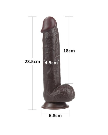 dildo sliding 9 noir