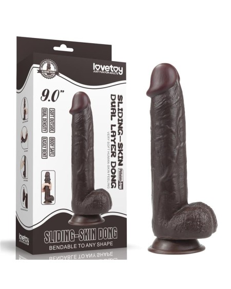 dildo sliding 9 noir