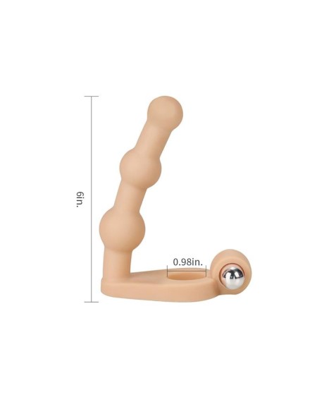 anal stimulator the ultra souple bead 6 with vibration chair