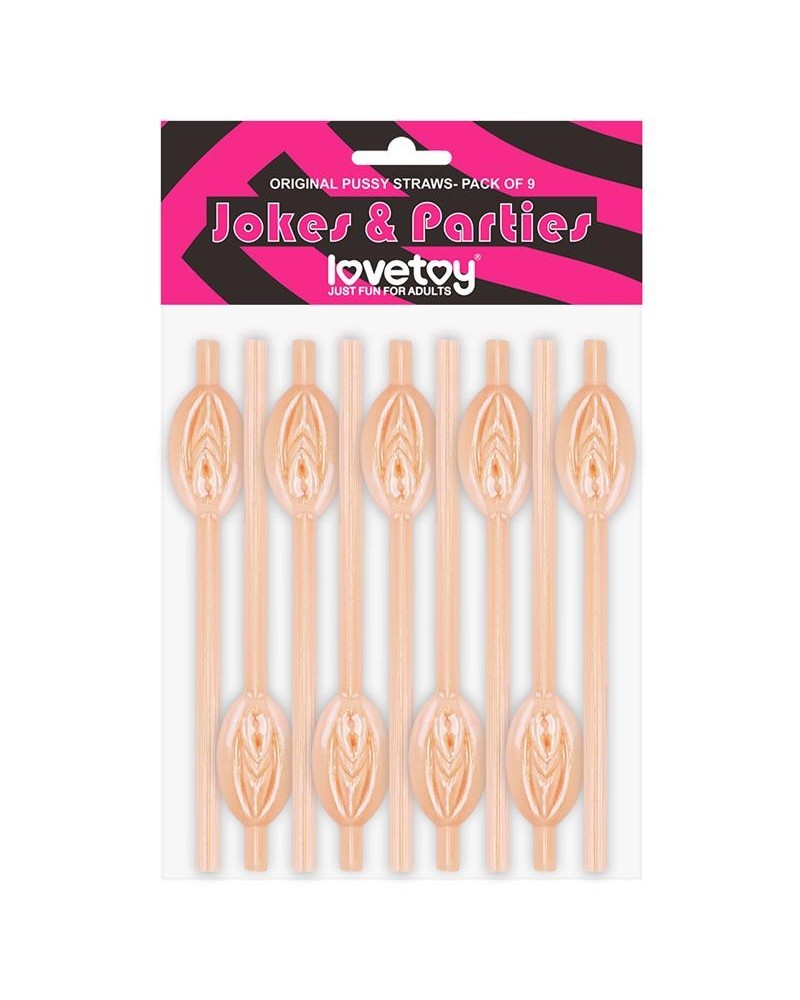 pussy straws pack of 9