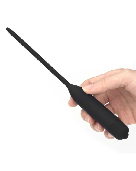 urethral dilator with vibe noir