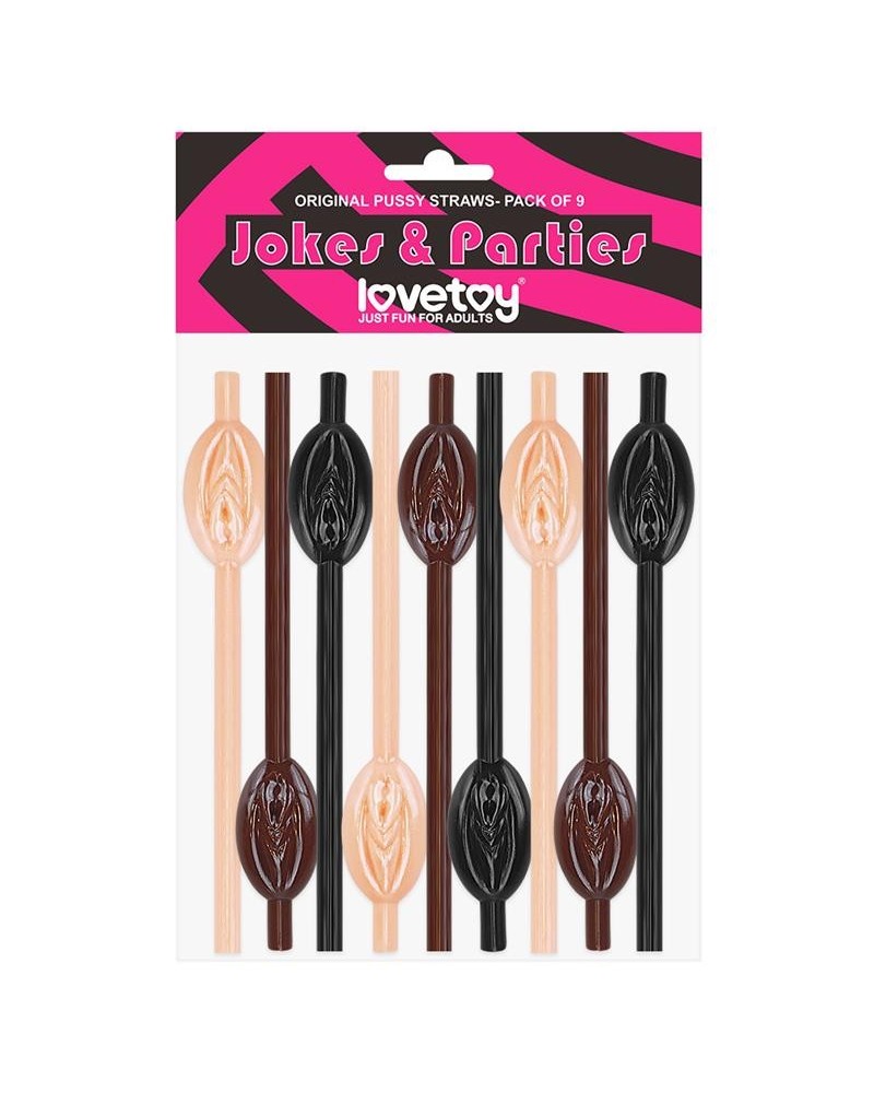 pussy straws pack of 9