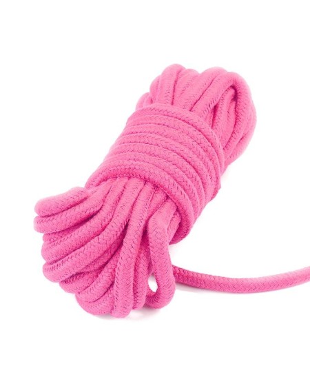 bondage rope souple rose