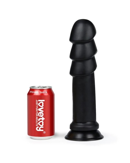 dildo king sized anal ripples 11.25 noir