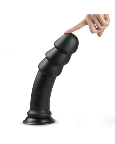 dildo king sized anal ripples 11.25 noir