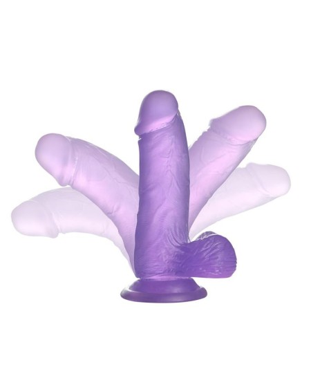 dildo jelly studs 6 violet