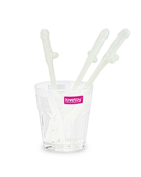 luminous willy straws pack of 9