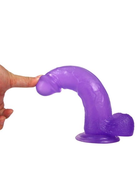 dildo jelly studs 8 violet