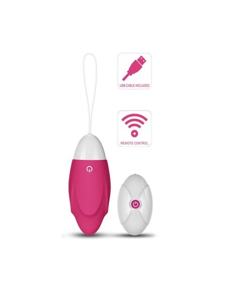 vibrant egg ijoy remote control usb rose