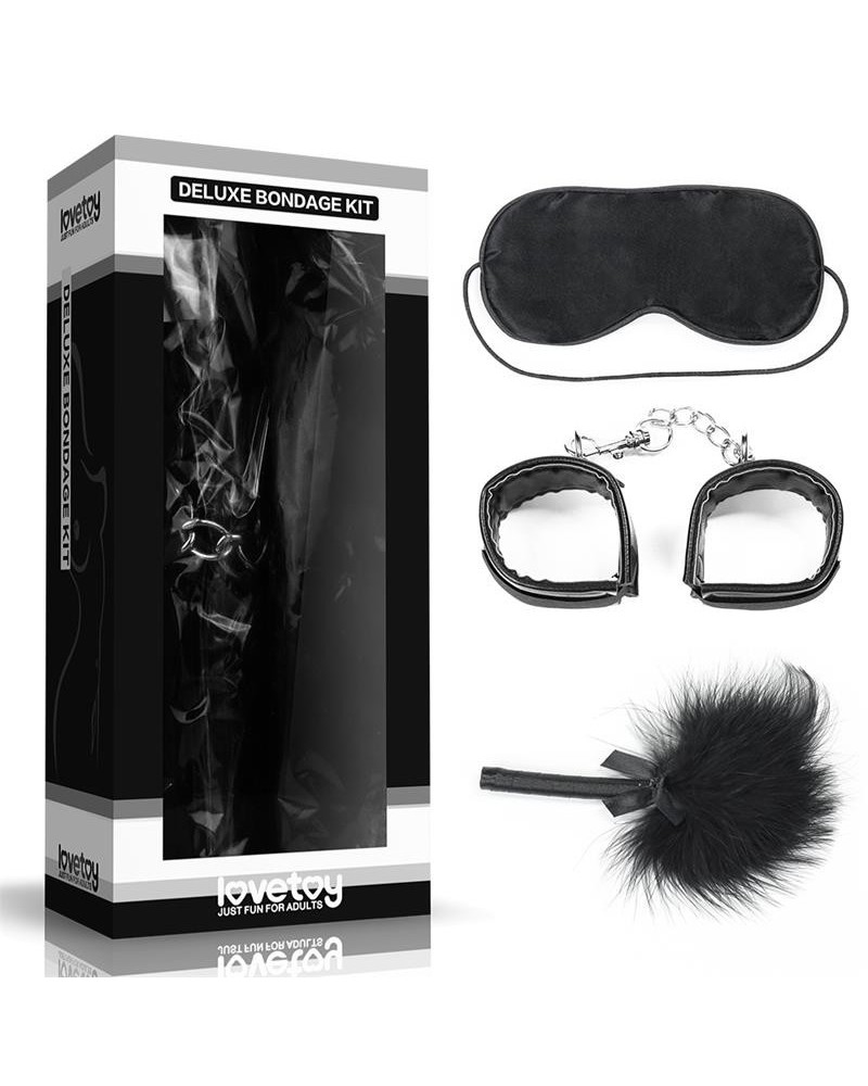 bondage kit deluxe noir