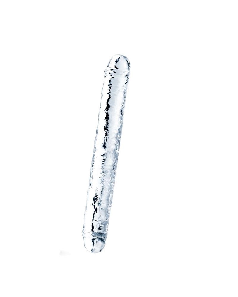 double dildo flawless clear 12 clear