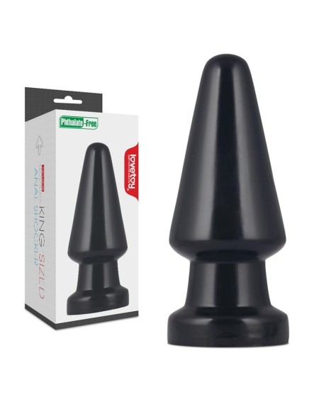 butt plug king sized anal shocker 7 noir