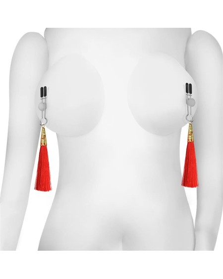 nipple clamps red