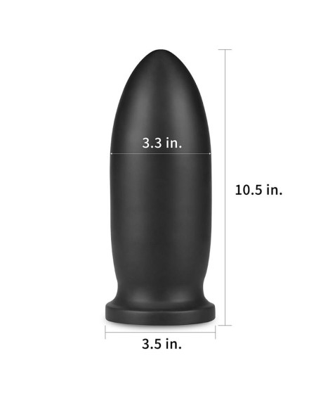 dildo king sized anal bomber 9 noir
