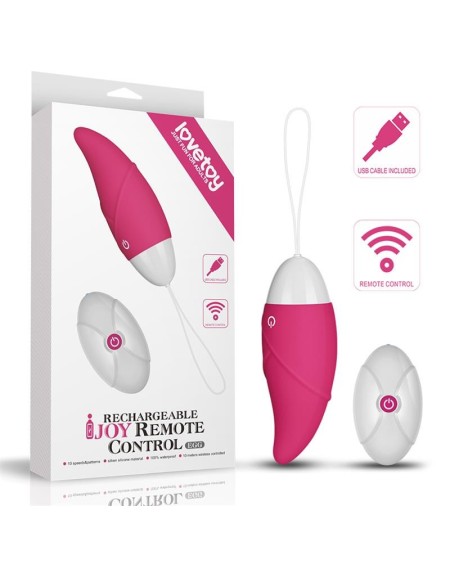 vibrant egg ijoy remote control usb rose