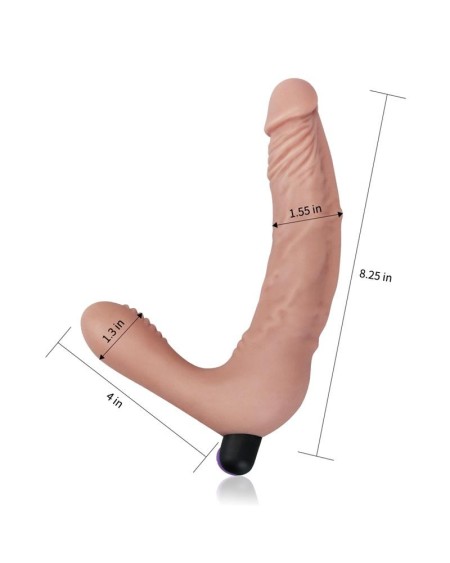 strapless double dildo silicone usb