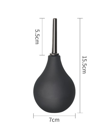 deluxe anal douche noir