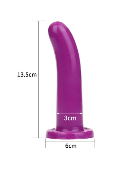stimulator holy dong 5.5 liquid silicone violet