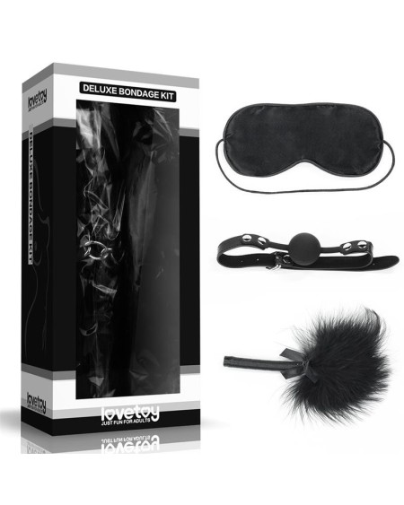 bondage kit deluxe noir