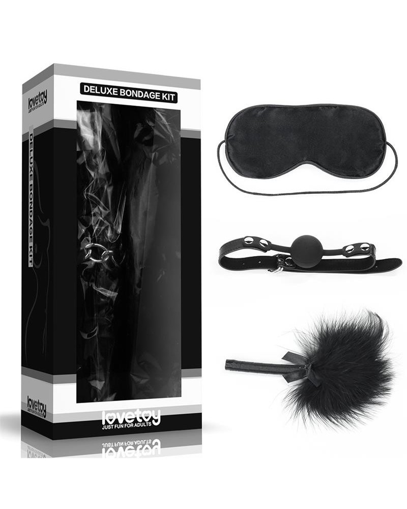 bondage kit deluxe noir