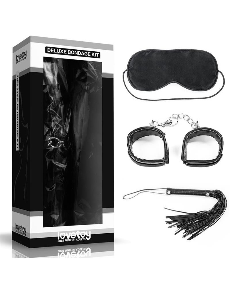 bondage kit deluxe noir