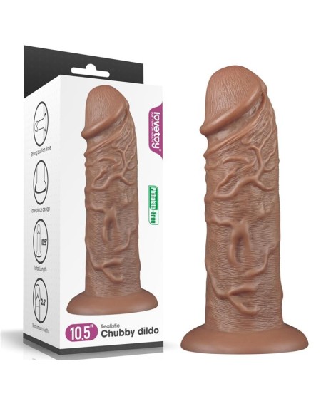 dildo king 10.5 brown