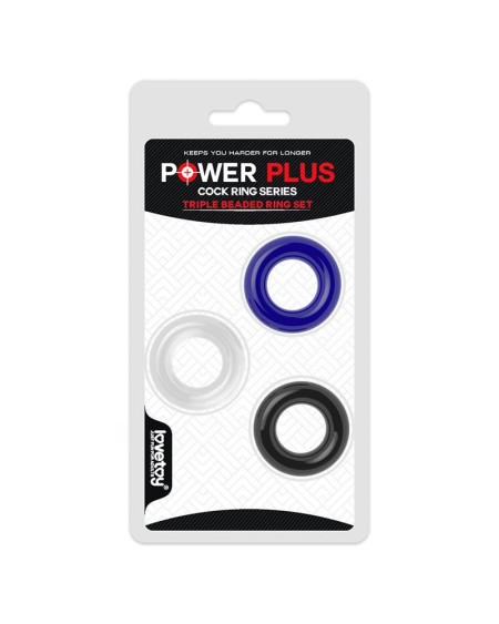 pack of 3 penis ring power plus
