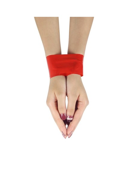 bondage tape non sticky red