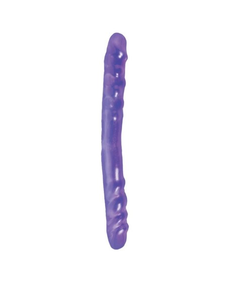 double dildo 40,6 cm violet