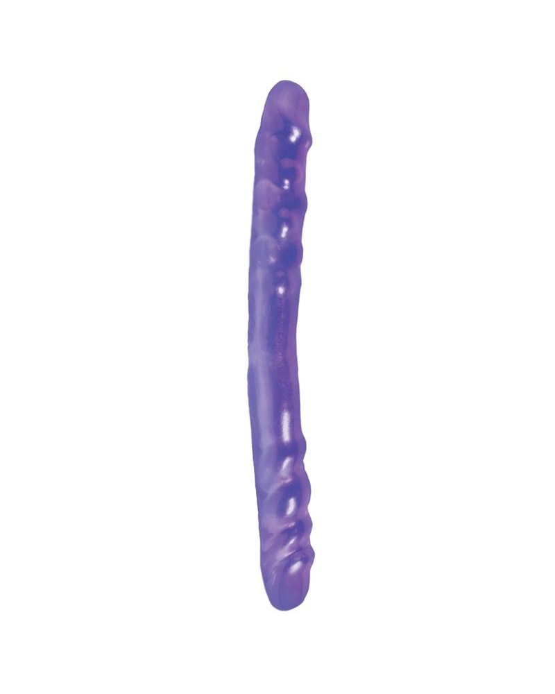 double dildo 40,6 cm violet