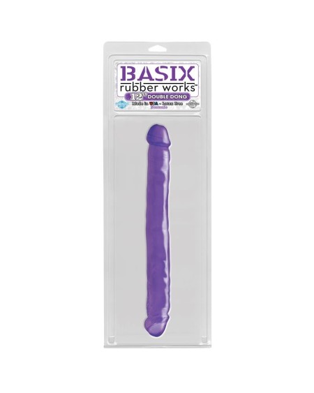 double dildo 30,5 cm violet