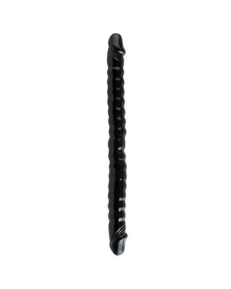 double dildo 45,7 cm noir