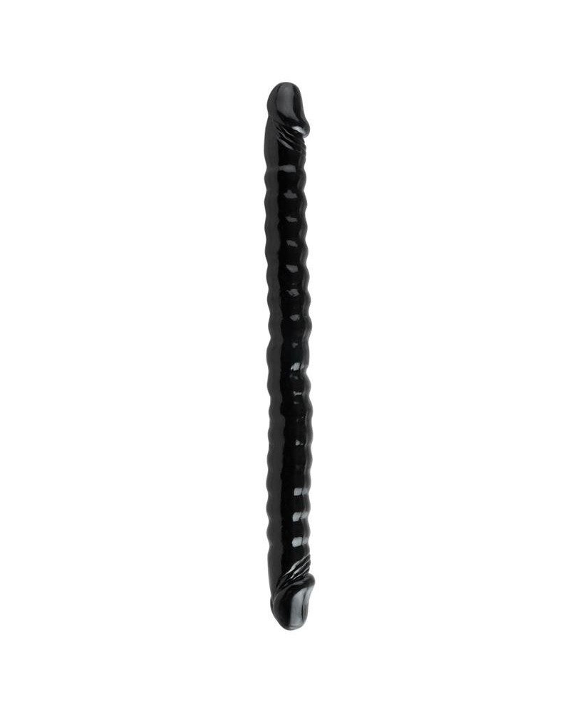 double dildo 45,7 cm noir