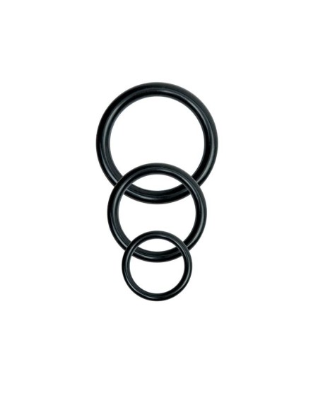 universal harness plus size with 3 silicone rings