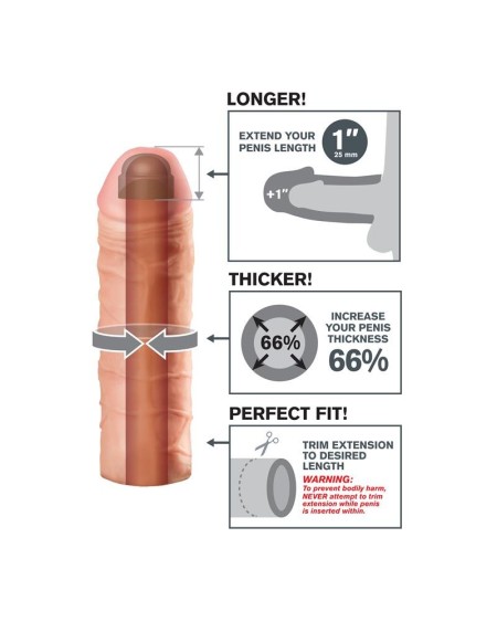 fantasy x-tensions mega 2,54 cm extension - chair