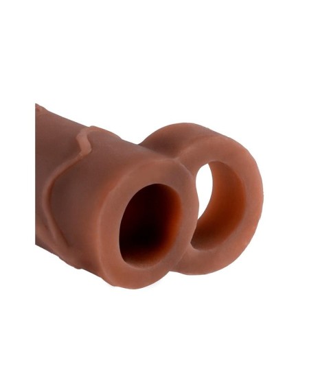 fantasy x-tensions perfect 2,5 cm extension with ball strap - brown