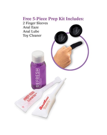 anal stimulator with vibration vibrant smoothy noir