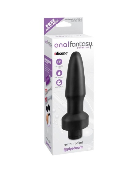 anal stimulator rectal rocket noir