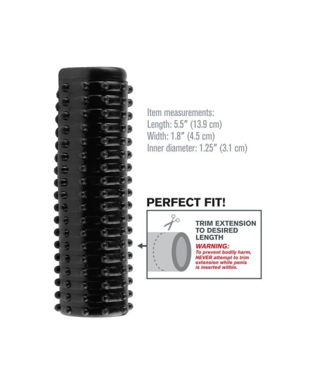 fantasy x-tensions magic pleasure sleeve - noir