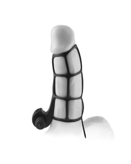 fantasy x-tensions deluxe silicone power cage noir
