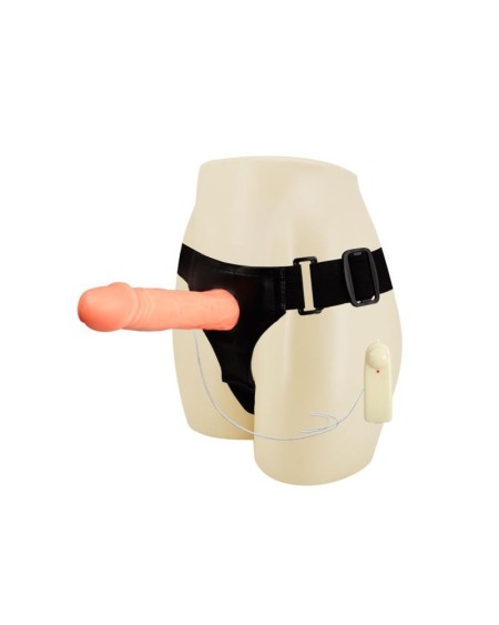 strap-on with hollow dildo jessica 18 cm